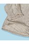 Infant Boys Grey Striped Loose Fit Shirt - 3