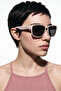 Flyn Beige Black Sunglasses - 2