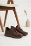Women's Rubber Laced Thick Sole Casual Sports Shoes Comfortable Walking Casual Sneakers - 2