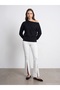 73037 Zipper Detailed Flare Pants - 5