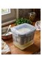 Giant Size 5 Liter Large Volume 2-in-1 Yogurt Strainer and Storage Container, Leak-Proof Locking Lid - 2