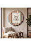 Decorative Round Canvas Painting - Artcnvsovl36