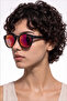 Veron Grey Pink Mirror Sunglasses - 3