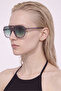 Elvis Grey Green Gradient Sunglasses - 2