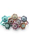 Floral Crown with Spotted Buttons - Children's Crown - Handmade - 2