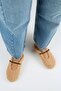 Rirta Women's Tedy Flat Elegant Buckle Caramel Slippers - 7