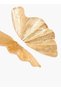 Gloo Metallic Wing Shaped Earrings with Pushback Closure - 3