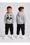 Children's Hooded Sweatshirt Tracksuit Set 2-Piece Printed Top and Bottom Set