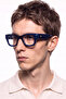Sezer Navy Men's Blue Light Protective Glasses - 3