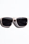 Flyn Beige Black Sunglasses - 4