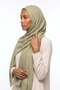 Chain Flow Shawl Oil Green - 3