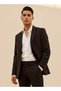 Regular Fit Notch Lapel Blazer
