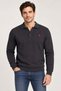 Men's Cotton Sweatshirt Navy Blue V9007