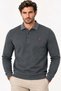 Men's Cotton Sweatshirt Plain Anthracite V9007