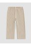 Baby Boy Embroidered Sweatshirt and Striped Pants - 7