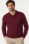 Men's Cotton Sweatshirt Purple V9007