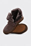 Genuine Leather Fur 257Kza262 Mink Suede Women's Classic Boots 257Kza262 - 3