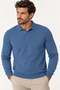 Men's Cotton Sweatshirt Plain Indigo V9007