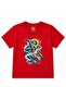 Celestial Sea Turtle - Ocean Waves & Golden Compass Graphic Kids T-Shirt