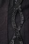 Blouse with Sequin and Bead Embroidery on the Sleeves - 6