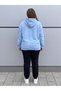 Unisex Oversize Hooded Tracksuit Set Hoodie and Sweatpants Turquoise - 3