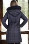 Women's Coat Dark Navy Blue Z6653 - 2