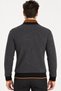 Men's Diagonal Patterned Cotton Sweatshirt Diagonal Anthracite 9021 - 2
