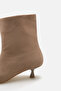 Cres Women's Short Heeled Mink Suede Boots A012-K175 - 4