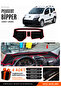 Peugeot Bi̇pper (2007-2020) Compatible Dashboard Cover, Dashboard Case - Black-Red - Pe020