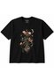 Celestial Bloom – Cosmic Flowers & Moon Garden Graphic T-Shirt