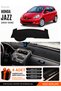 Honda Jazz (2002-2008) Compatible Glove Box Protection, Glove Box Cover, Glove Box Case - Black-Beige - Ho016