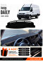 Iveco Daily (2011-2014) Compatible Glove Box Protection, Glove Box Cover, Glove Box Case - Black-Grey - Iv001