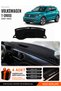 Volkswagen T-Cross (2021-2023) Compatible Glove Box Protection, Glove Box Cover, Glove Box Case - Black - Vw031