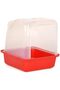 Large Size Bird Bath, Model Tkn-013, Red - 2