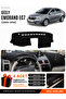 Geely Emgrand Ec7 (2009-2014) Compatible Glove Box Protection, Glove Box Cover, Glove Box Case - Black - Ge001