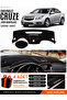 Chevrolet Cruze J300 Makyajsiz (2008-2011) Compatible Dashboard Cover, Dashboard Case - Black-Beige - Ch006
