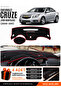 Chevrolet Cruze J300 Makyajsiz (2008-2011) Compatible Dashboard Cover - Black-Red - Ch006