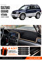 Suzuki Grand Vitara (2003-2006) Compatible Glove Box Cover, Glove Box Case - Black-Beige - Sz004