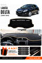 Lanci̇a Delta (2008-2014) Compatible Glove Box Protection, Glove Box Cover, Glove Box Case - Black-Beige - Ln001