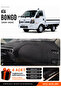 Kia Bongo (2020-2024) Compatible Glove Box Protection, Glove Box Cover, Glove Box Case - Black - Ki002