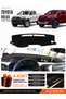 Toyota Hi̇lux (2016-2025) Compatible Glove Box Protection, Glove Box Cover, Glove Box Case - Black - To019