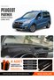 Peugeot Partner Screen Protected Covered (2008-2017) Compatible Glove Box Cover, Glove Box Case - Black - Pe022