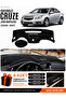 Chevrolet Cruze J300 Makyajsiz (2008-2011) Compatible Dashboard Cover, Dashboard Case - Black-Grey - Ch006
