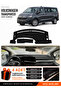 Volkswagen Transporter (2025-Later) Compatible Dashboard Cover, Dashboard Case - Black - Vw035