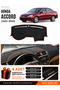 Honda Accord (2002-2008) Compatible Glove Box Cover, Glove Box Case - Black-Brown - Ho001