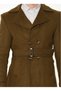 Men's Slim Fit Wool Blend Coat Camel K7539 - 5