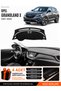 Opel Grandland X (2017-2020) Compatible Glove Box Protection, Glove Box Cover, Glove Box Case - Black - Op024