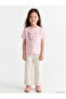 Sequin Embroidered Girls' T-Shirt - 3