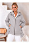 Women's Plus Size Hooded Parachute Fabric Seasonal Waterproof Lined Oversize Trench Coat Jacket 25061 - 6