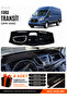 Ford Transit (2015-2022) Compatible Glove Box Protection, Glove Box Cover, Glove Box Case - Black - Fo030